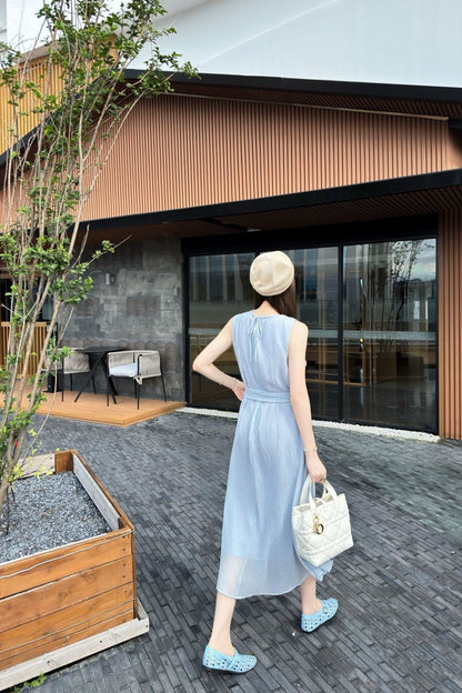 CD 25fw sleeveless dress