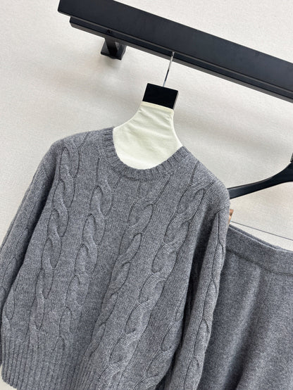 Loro 25fw cashmere suit