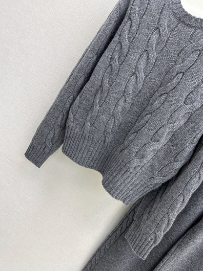 Loro 25fw cashmere suit