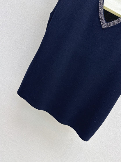 Brune 25fw v-neck vest