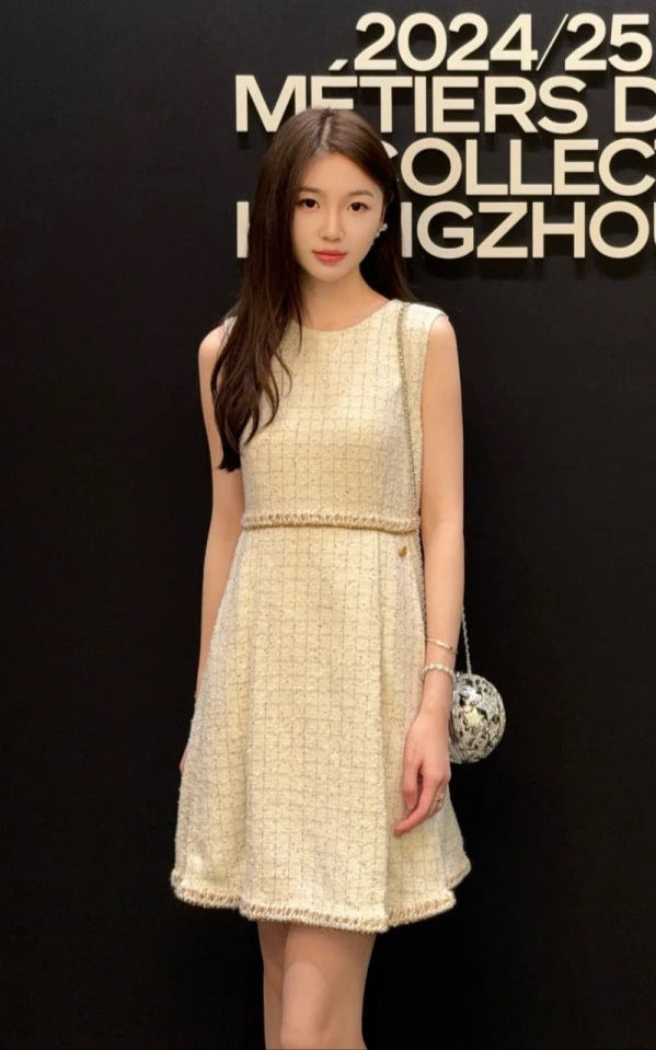 Chan 25fw woven dress