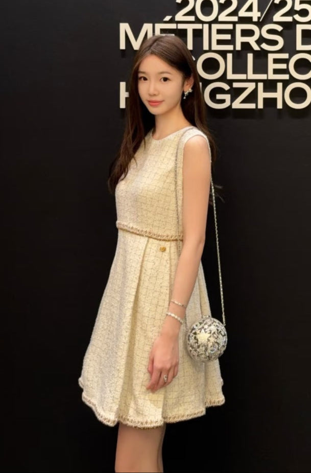 Chan 25fw woven dress