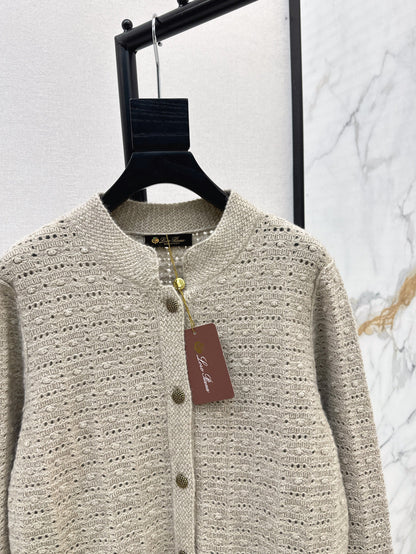 Loro 25fw knitted cardigan