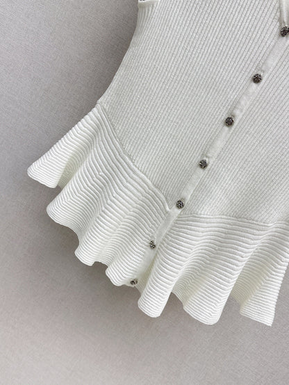 CD 25fw knitted vest