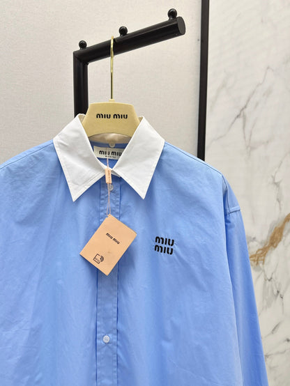 Miu 25fw crop shirt