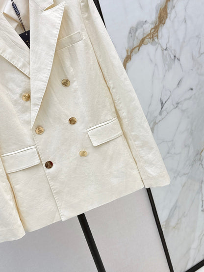 Ral 25fw linen blazer