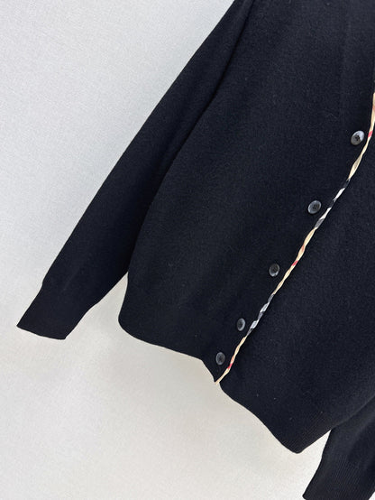 Bur 25fw knitted cardigan
