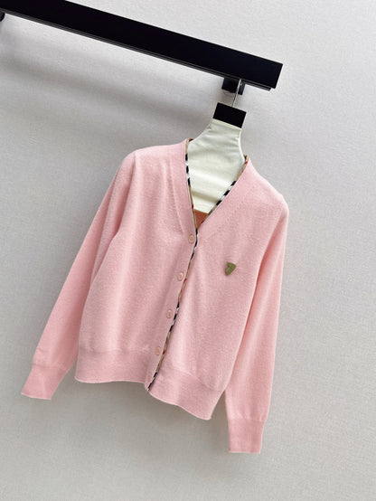 Bur 25fw knitted cardigan