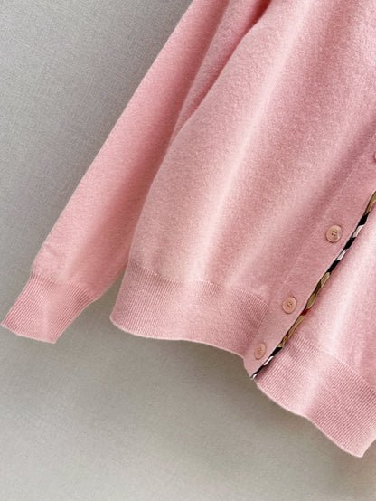 Bur 25fw knitted cardigan