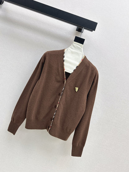 Bur 25fw knitted cardigan