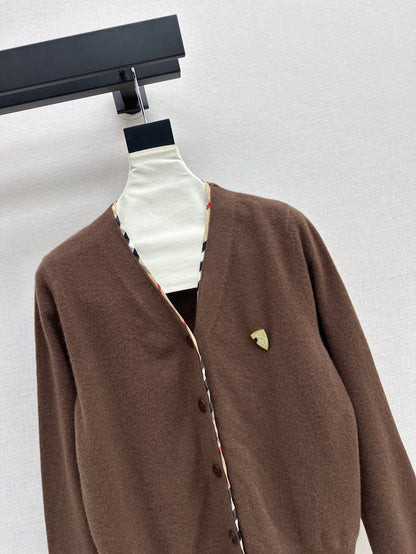 Bur 25fw knitted cardigan