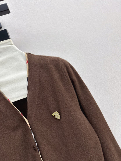 Bur 25fw knitted cardigan