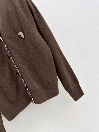 Bur 25fw knitted cardigan