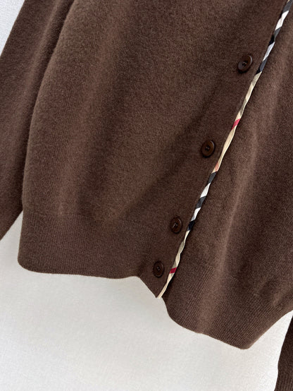 Bur 25fw knitted cardigan