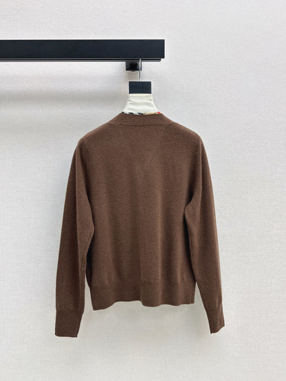 Bur 25fw knitted cardigan
