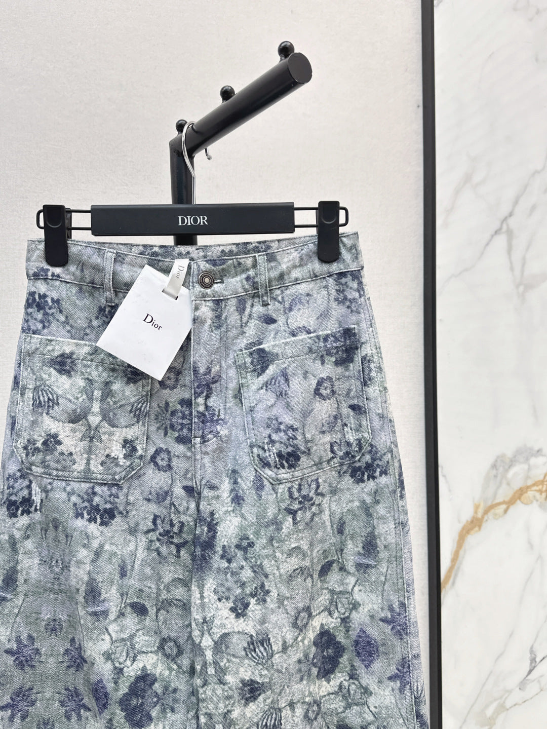 CD 25fw printed jeans