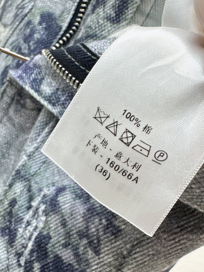 CD 25fw printed jeans