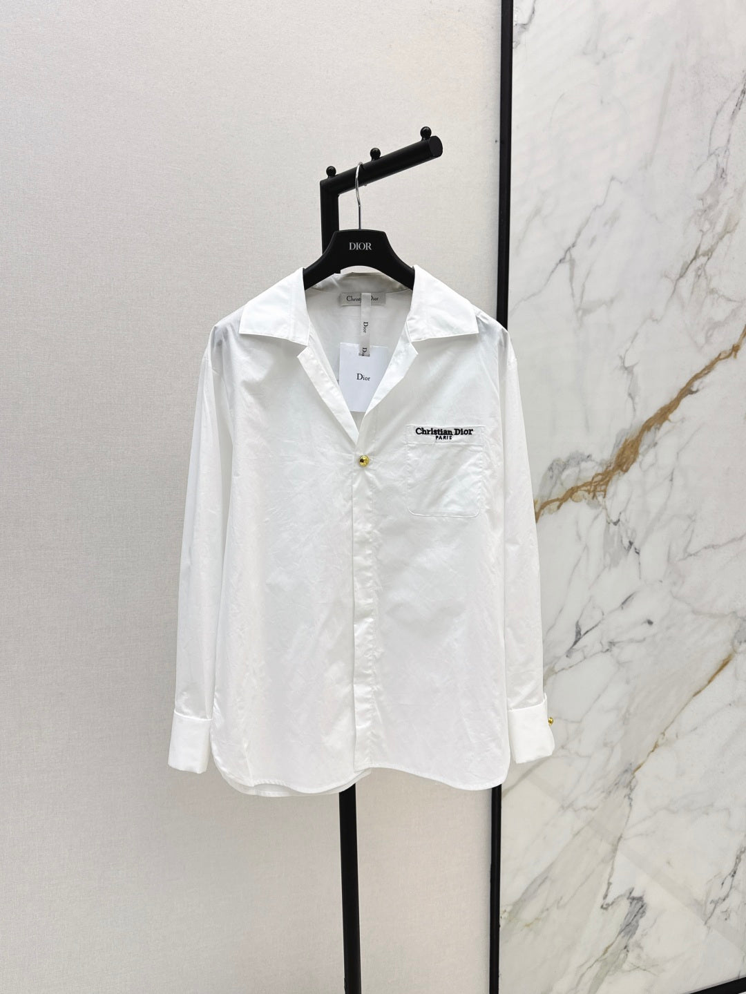 CD 25fw embroidered shirt