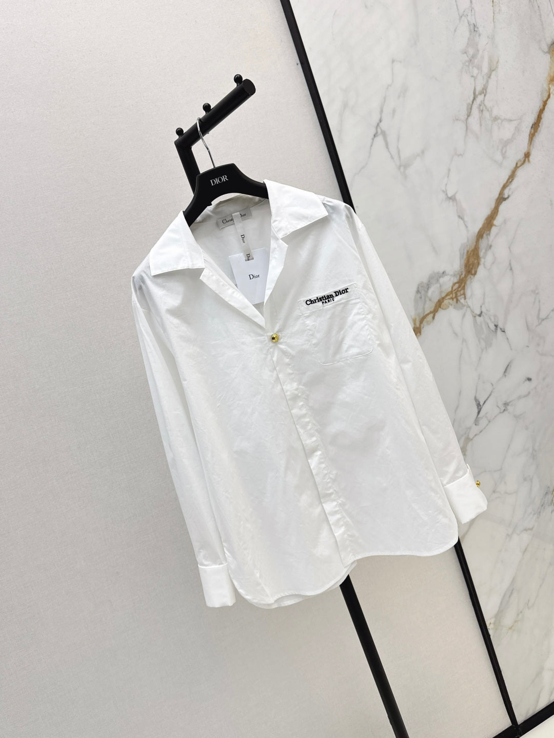 CD 25fw embroidered shirt