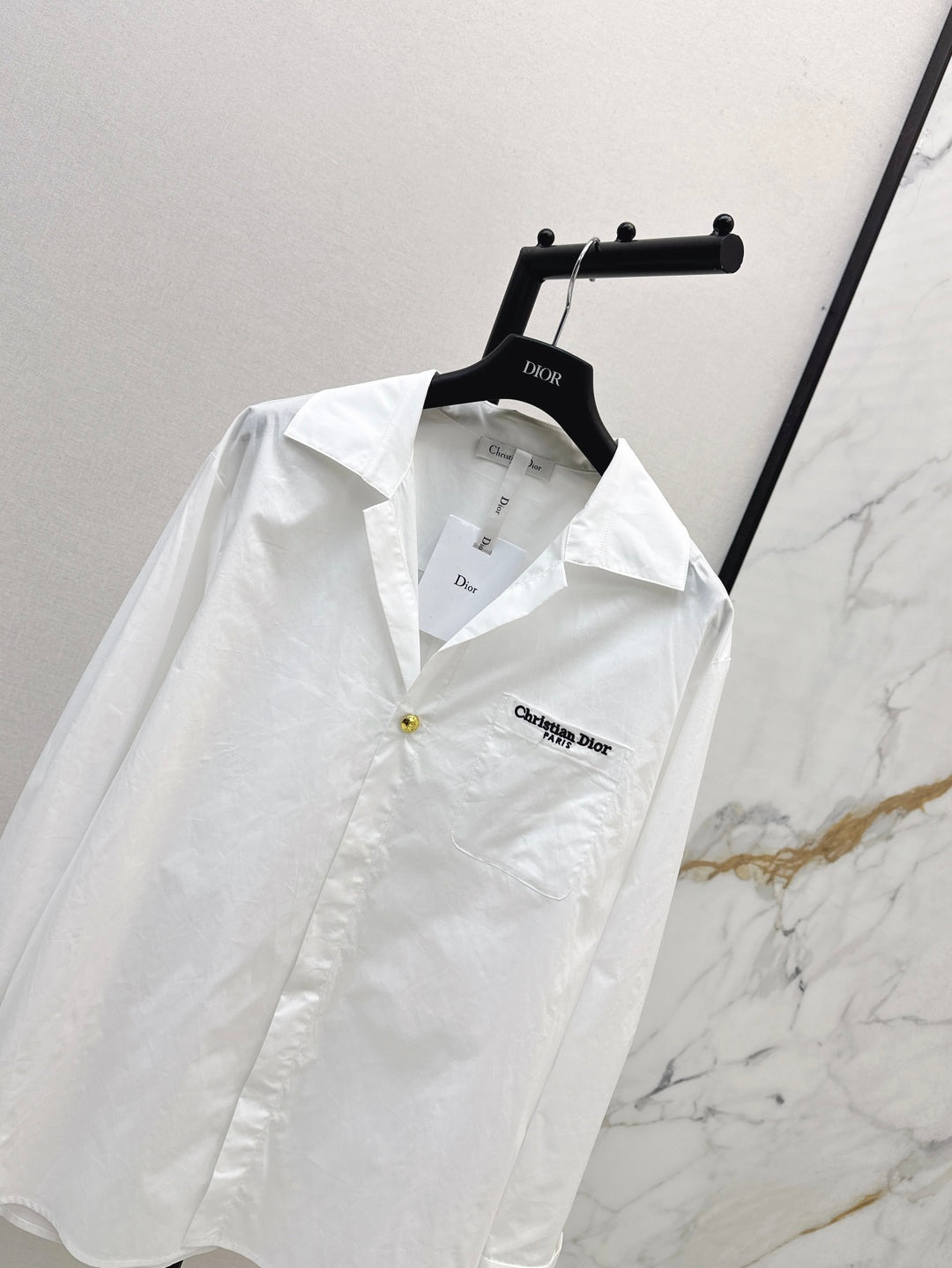 CD 25fw embroidered shirt