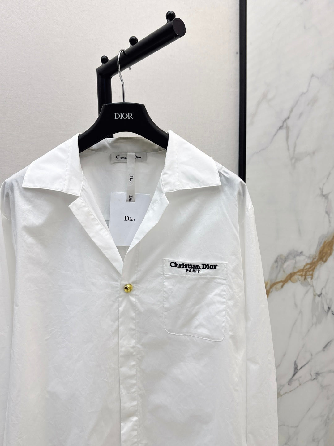 CD 25fw embroidered shirt
