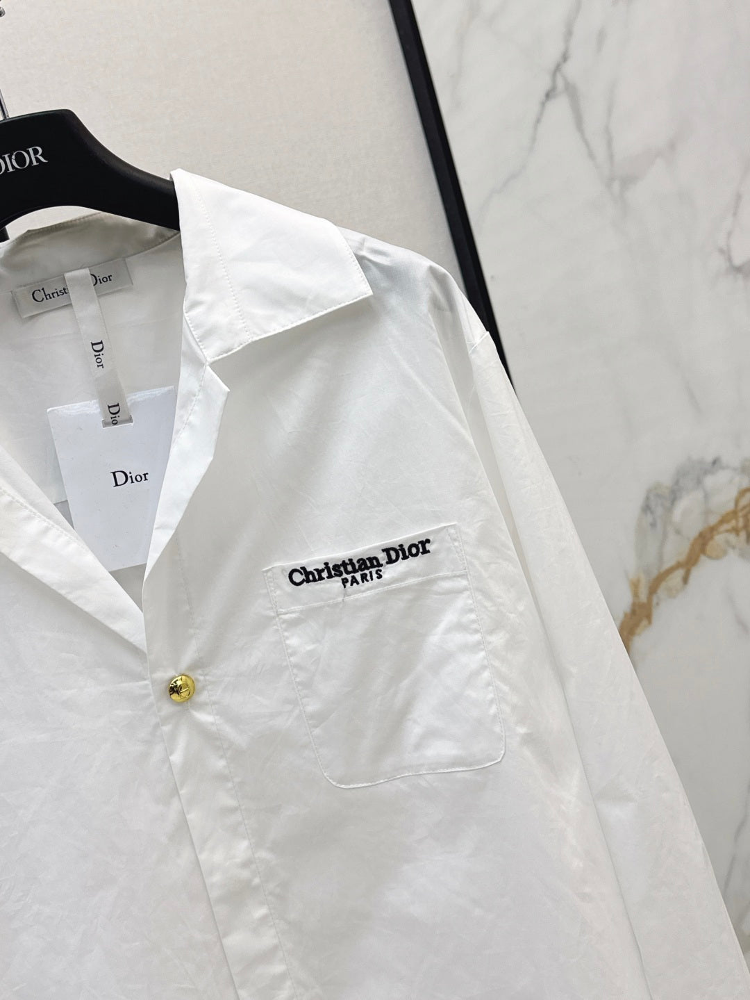 CD 25fw embroidered shirt