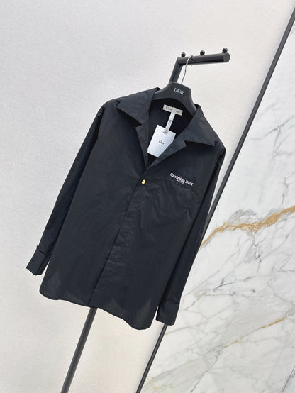 CD 25fw embroidered shirt