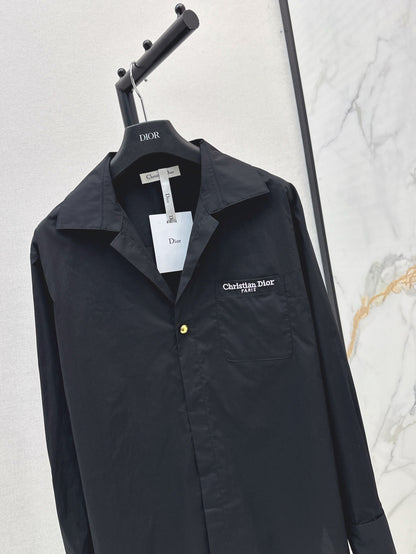 CD 25fw embroidered shirt