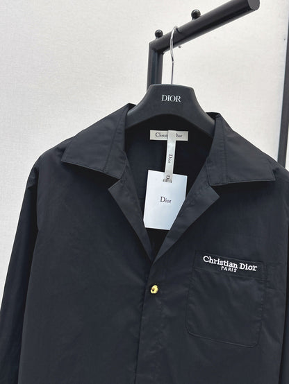 CD 25fw embroidered shirt
