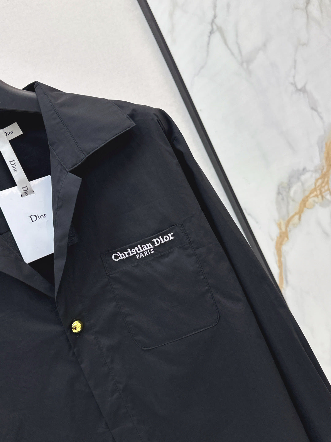 CD 25fw embroidered shirt