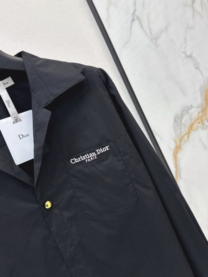 CD 25fw embroidered shirt