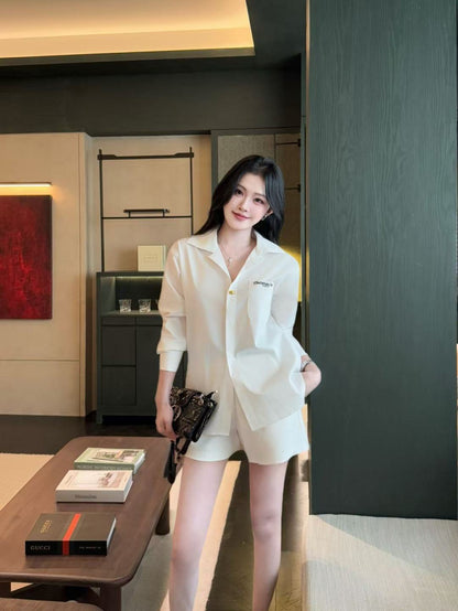 CD 25fw embroidered shirt