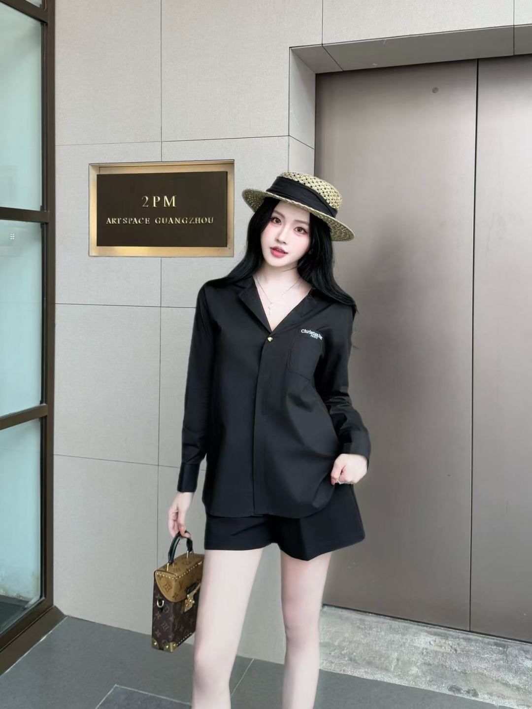 CD 25fw embroidered shirt