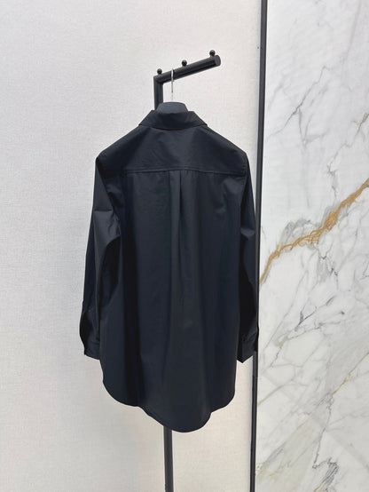 CD 25fw ruffle shirt