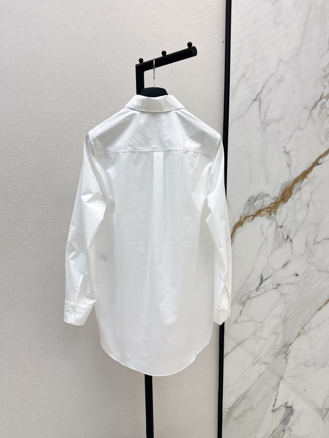 CD 25fw ruffle shirt