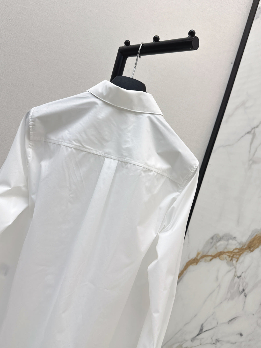 CD 25fw ruffle shirt