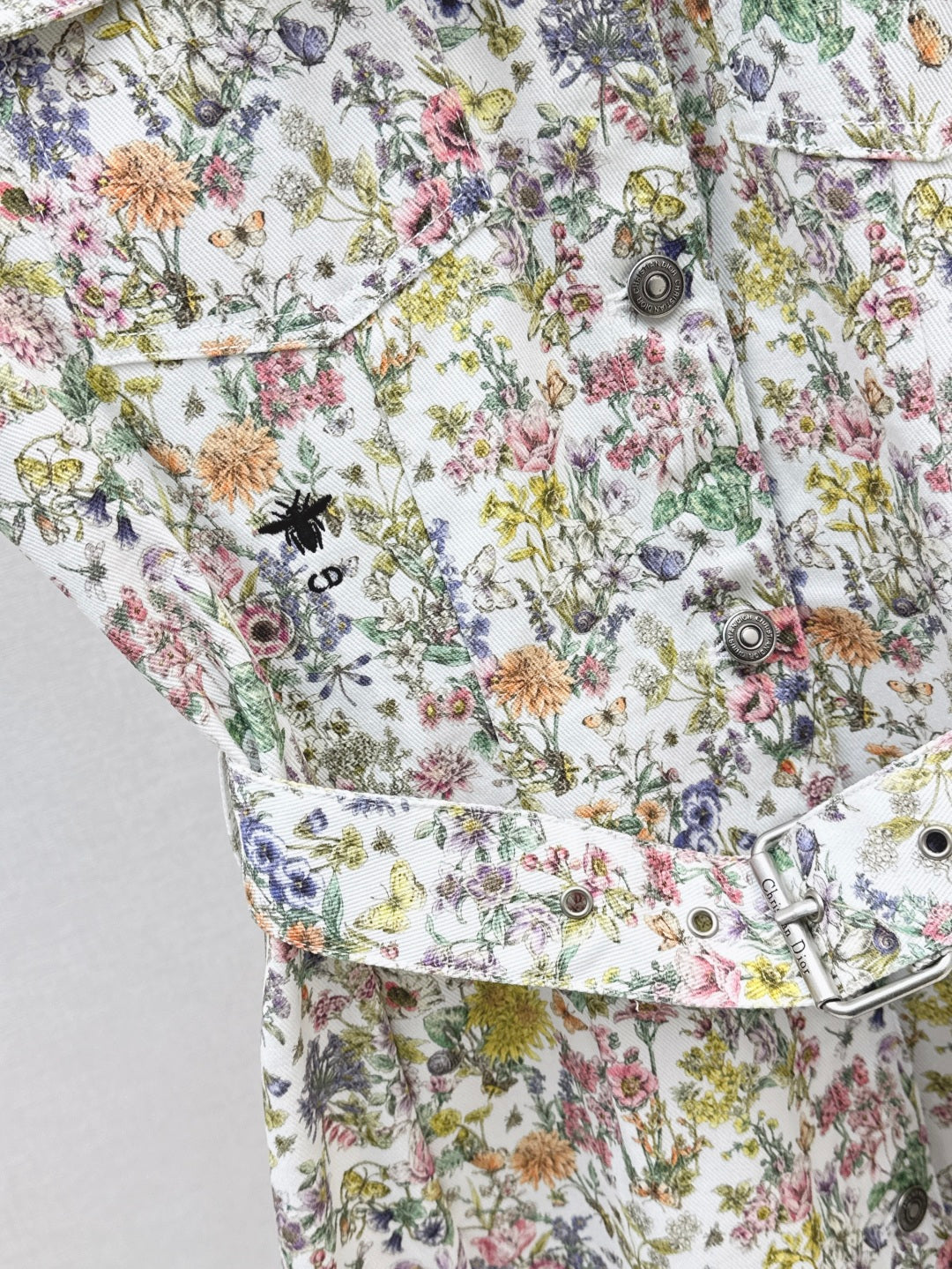 CD 25fw printed dress