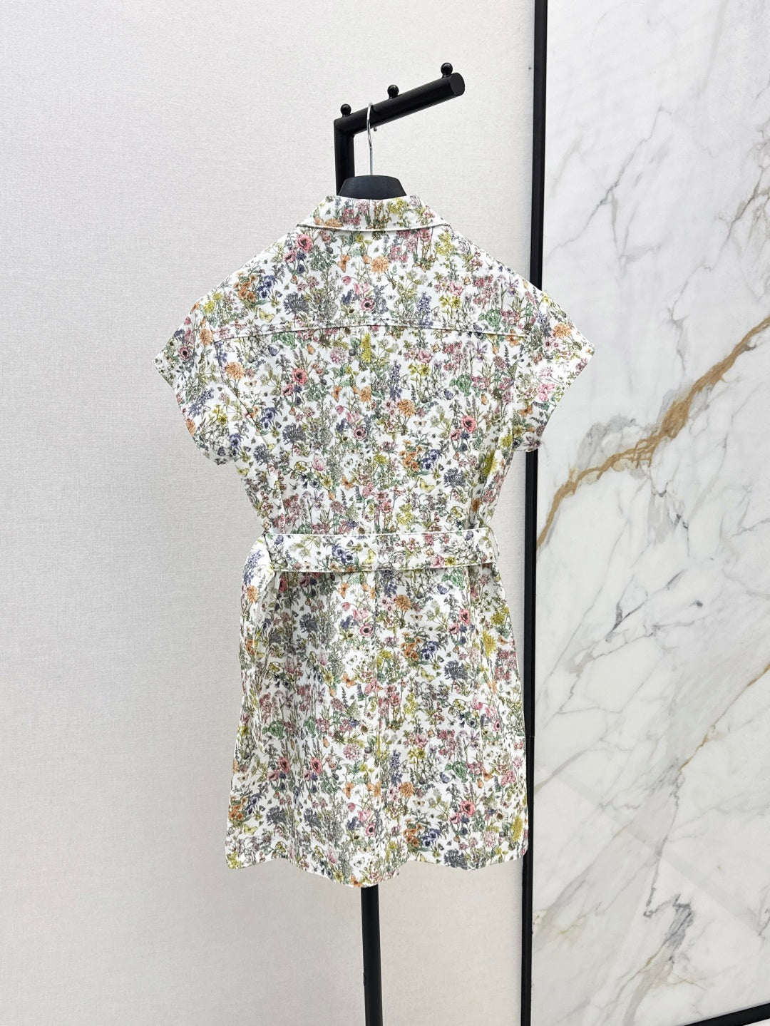 CD 25fw printed dress