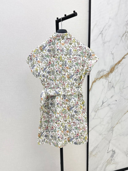 CD 25fw printed dress