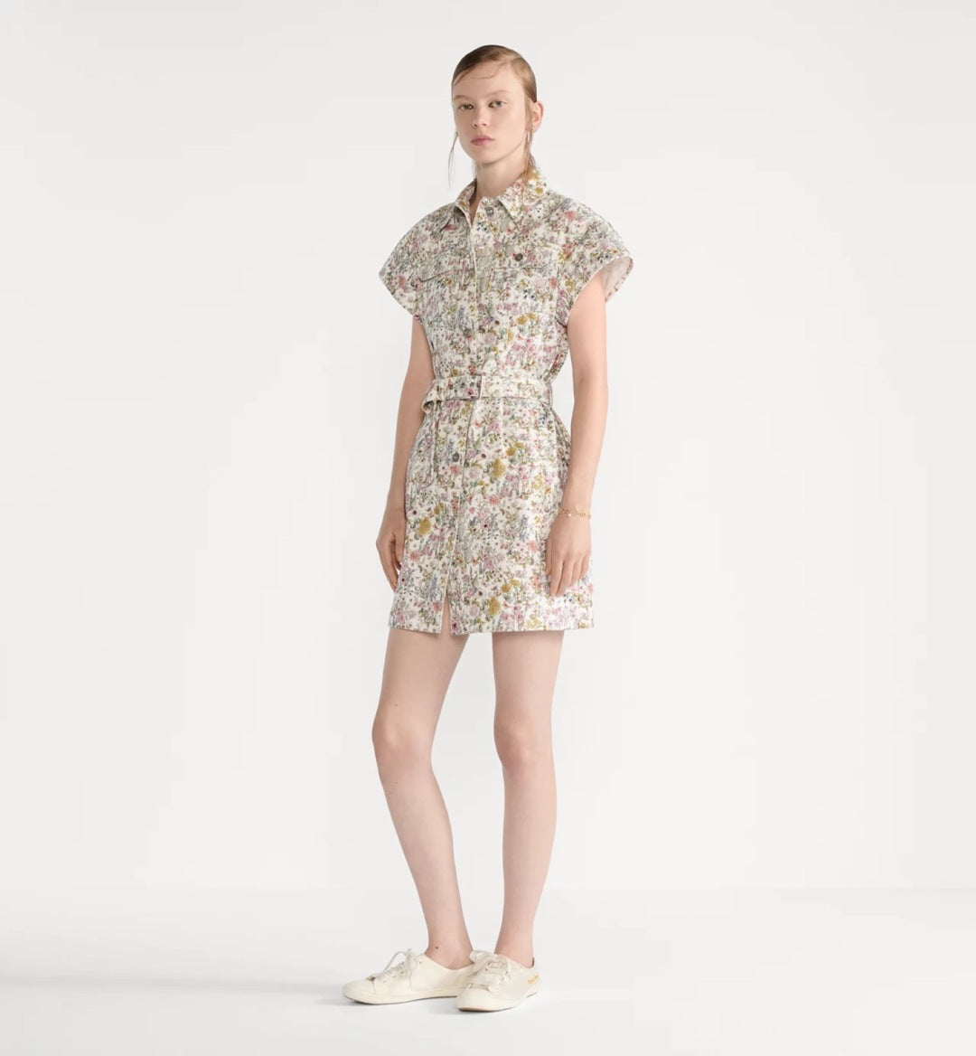 CD 25fw printed dress