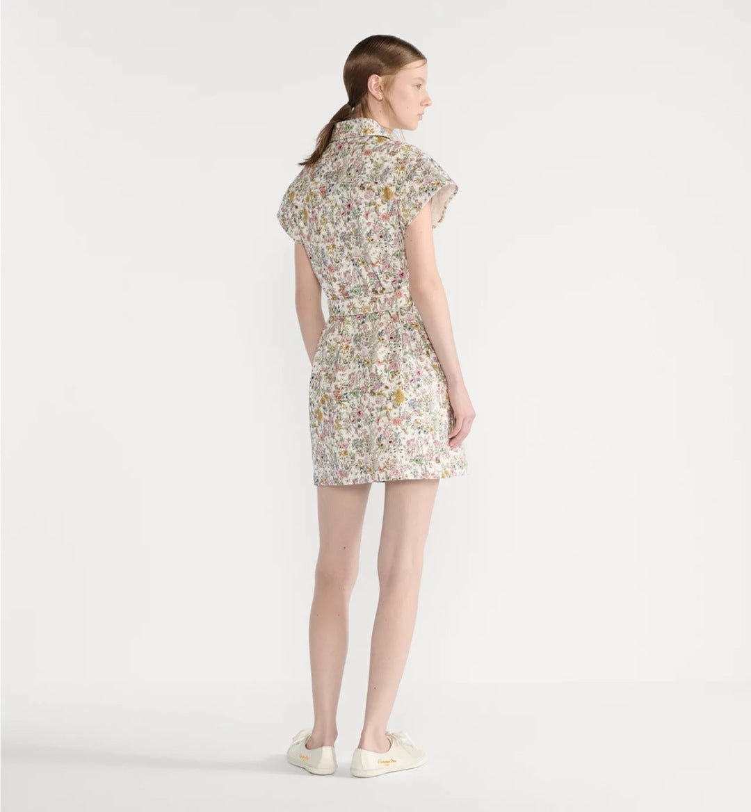 CD 25fw printed dress