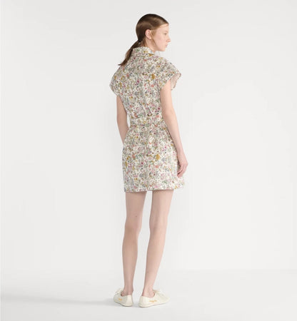 CD 25fw printed dress