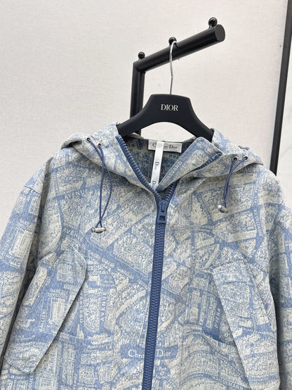 CD 25fw print jacket