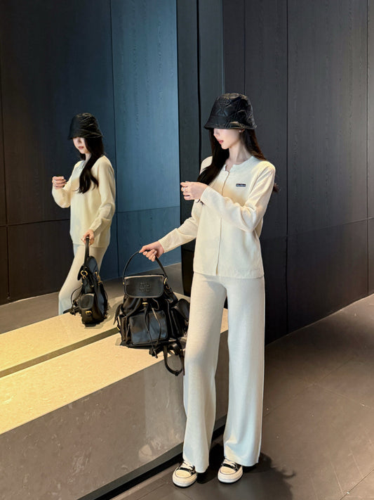 Max 25fw knit sweater pants set