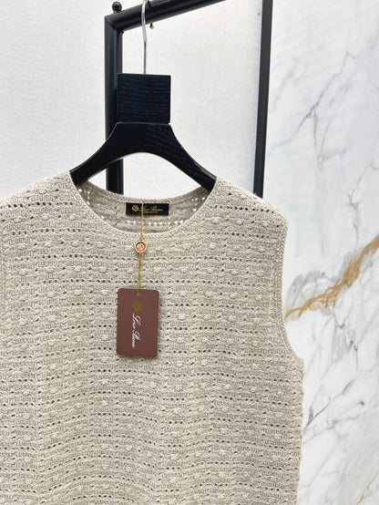 Loro 25fw knitted vest