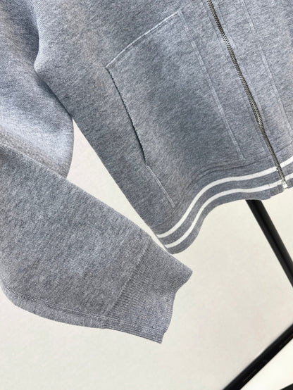 Miu 25fw knitted jacket