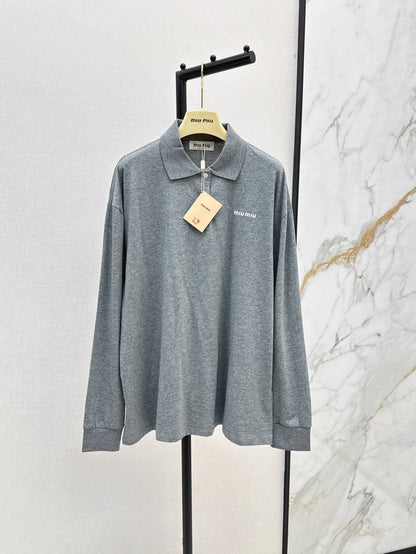 Miu 25fw polo shirt