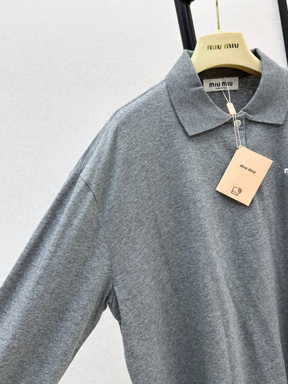 Miu 25fw polo shirt