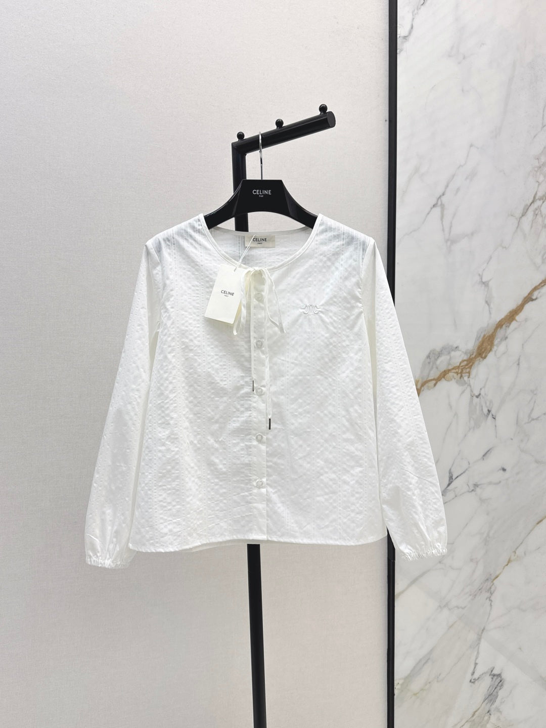 Celi 25fw embroidered shirt
