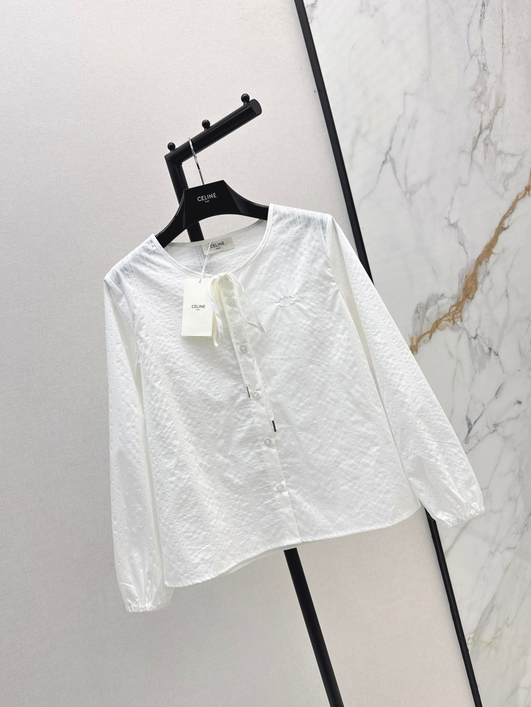 Celi 25fw embroidered shirt